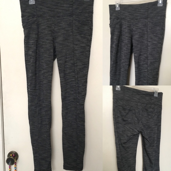 Athleta Pants - Athleta Gray Workout Leggings Pockets
